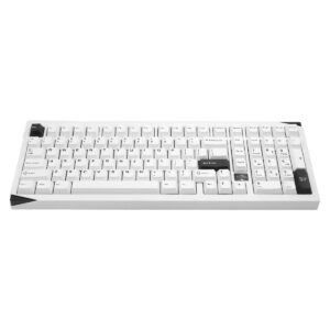 Akko Mineral 02 Via Black On White Stellar Rose Switch Hotswap Rgb Kablosuz Ingilizce Mekanik Gaming Klavye Fc2