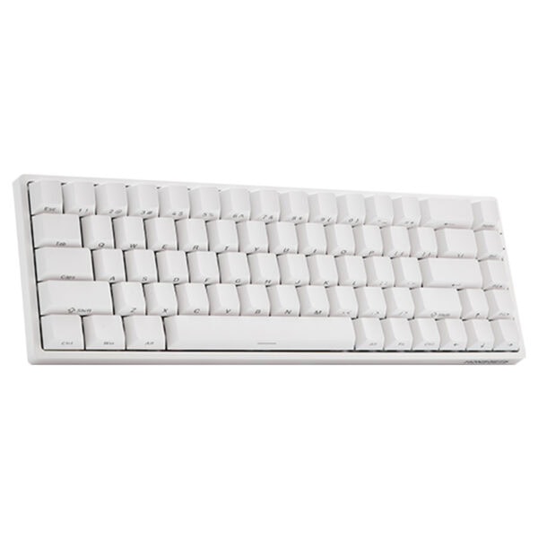 Akko Monsgeek Fun68 He White E Glare Manyetik Switch 8k Hz Hall Effect Hotswap Rgb Kablosuz Ingilizce Gaming Klavye Fc2