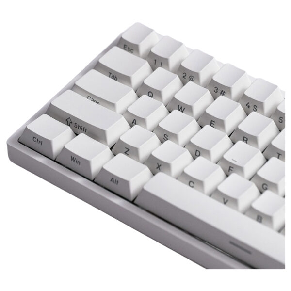 Akko Monsgeek Fun68 He White E Glare Manyetik Switch 8k Hz Hall Effect Hotswap Rgb Kablosuz Ingilizce Gaming Klavye Fc4