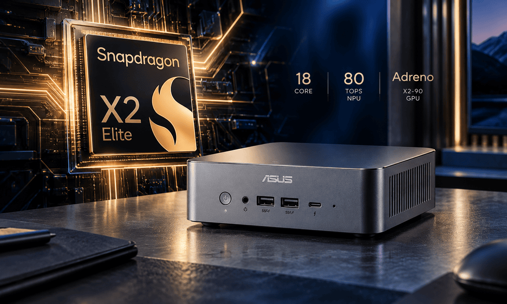 Asus Ascent Qn10 Tanıtıldı Snapdragon X2 Elite Ve 80 Tops Yapay Zekâ Gücü Bir Arada! H2