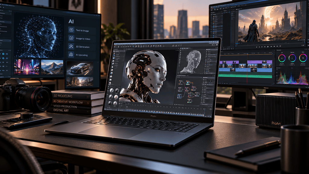 Asus Proart P16 Rtx Spark 8 Ekim'de Geliyor! Nvidia'nın Yeni Ai Süper Çipiyle Güçleniyor H4