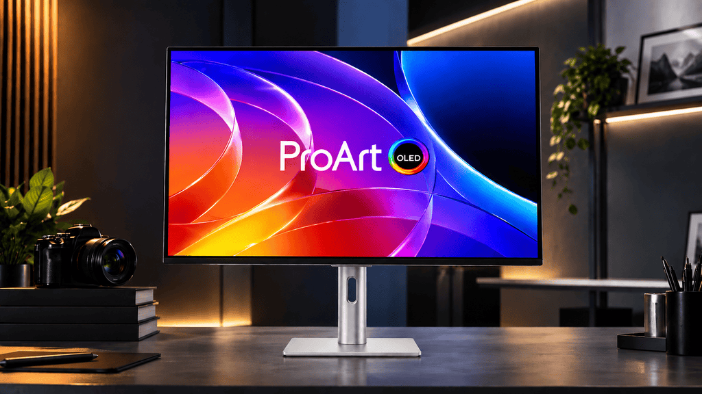 Asus Proart Pa27ucdv Tanıtıldı 4k Qd Oled Ekran Ve Profesyonel Renk Doğruluğu H2