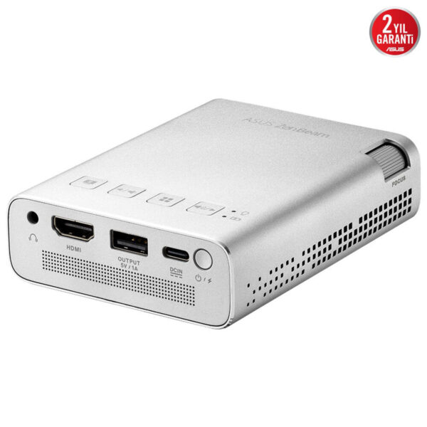 Asus Zenbeam E1r Mini Wvga 200 Led Lümen Dahili Bataryalı Taşınabilir Led Projeksiyon Cihazı 10