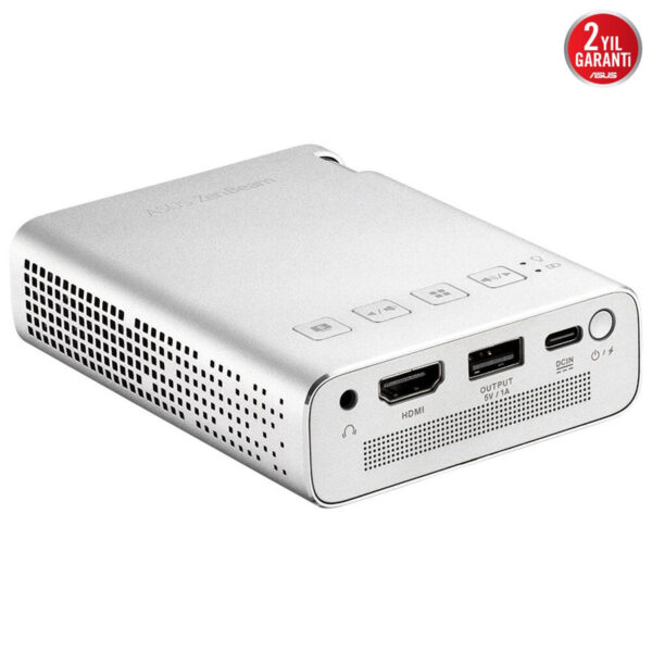 Asus Zenbeam E1r Mini Wvga 200 Led Lümen Dahili Bataryalı Taşınabilir Led Projeksiyon Cihazı 5