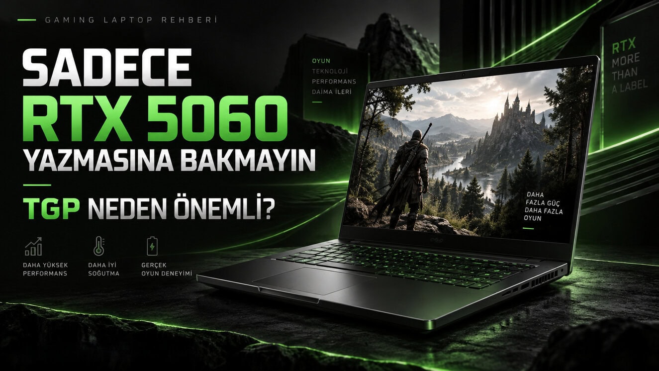Gaming Laptop Alırken Sadece Rtx 5060 Yazmasına Bakmayın Tgp Neden Önemli 1