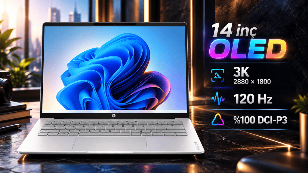 Hp Omnibook 5 14 Yenilendi Oled Ekran Ve Intel Wildcat Lake H4