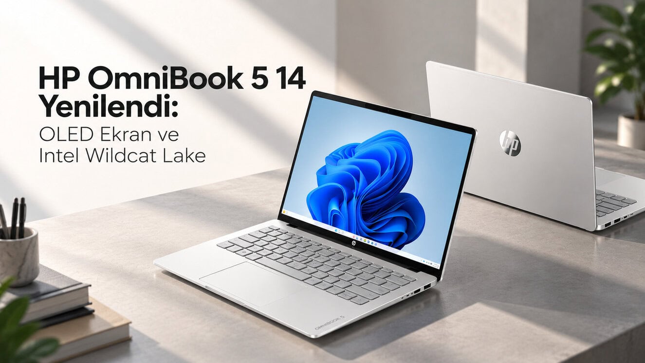 Hp Omnibook 5 14 Yenilendi Oled Ekran Ve Intel Wildcat Lake