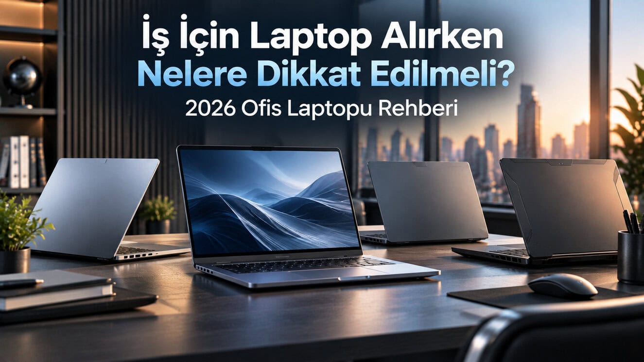 İş İçin Laptop Alırken Nelere Dikkat Edilmeli 2026 Ofis Laptopu Rehberi 1