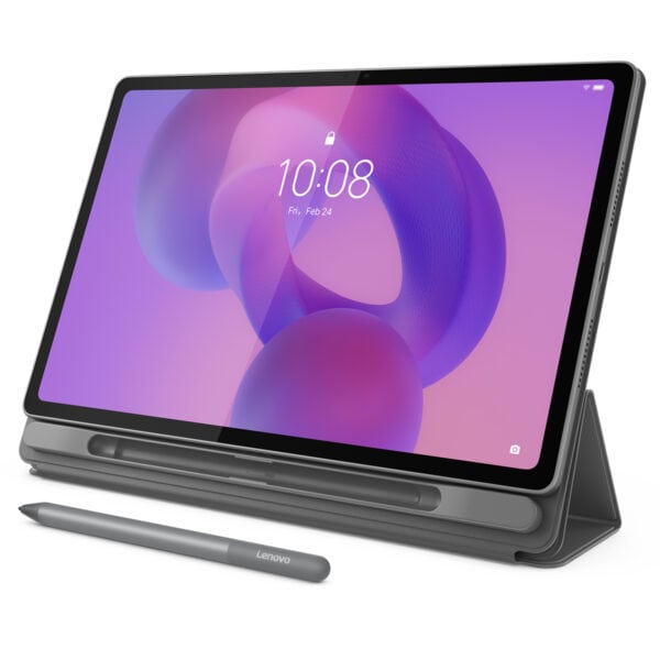 Lenovo Idea Tab Plus Ile Uyumlu Folio Luna Gri Tablet Kilifi Zg38c07423 Fc8