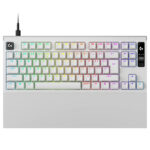 Logitech G Pro X2 Rapid Beyaz Tkl Lineer Switch 8k Hz Hall Effect Rgb Ingilizce Gaming Klavye 920 014097 Fc1