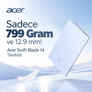 Sadece 799 Gram Ve 12.9 Mm! Acer Swift Blade 14 Tanıtıldı H1