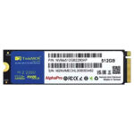Twinmos Alphapro 512gb Nvme Pcie Gen3 X4 Okuma 3600mb Yazma 3250mb M 2 Ssd Nvme512gb2280ap Fc1
