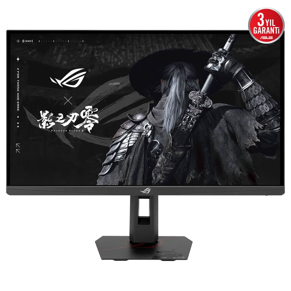 ASUS ROG XG27UCGR-G Phantom Blade Zero 27 inç 485Hz Full HD – 162Hz 4K Dual-Mode 0.3ms Adaptive Sync Fast IPS Pivot Gaming Monitör - Görsel 2