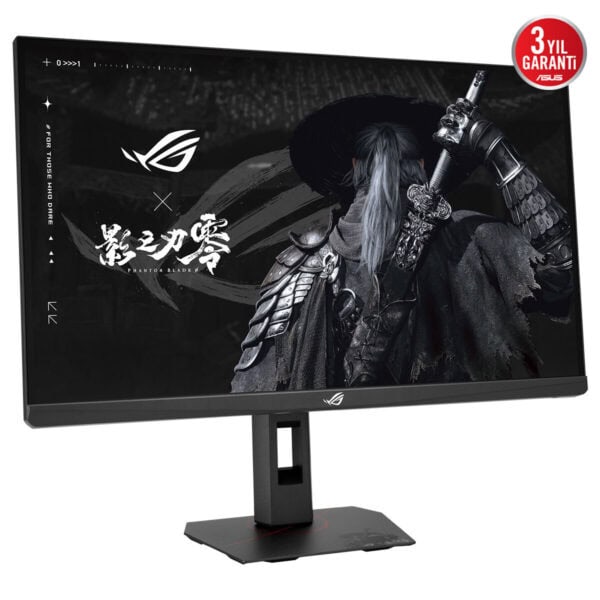 ASUS ROG XG27UCGR-G Phantom Blade Zero 27 inç 485Hz Full HD – 162Hz 4K Dual-Mode 0.3ms Adaptive Sync Fast IPS Pivot Gaming Monitör - Görsel 3