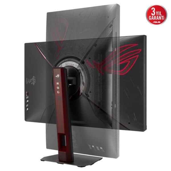 ASUS ROG XG27UCGR-G Phantom Blade Zero 27 inç 485Hz Full HD – 162Hz 4K Dual-Mode 0.3ms Adaptive Sync Fast IPS Pivot Gaming Monitör - Görsel 8