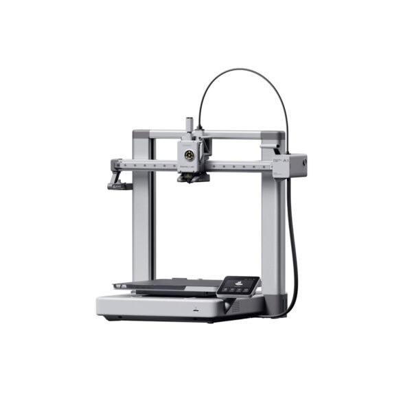 Bambu Lab A1 Kombo AMS Lite 3D yazıcı, geniş çalışma tablası, hareketli eksenler ve dokunmatik kontrol paneli ile yüksek kalite baskı sağlayan masaüstü 3D yazıcı.