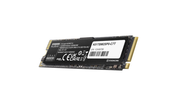 KLEVV Cras C715 512GB NVMe PCIe Gen3 x4 Okuma 3200MB – Yazma 2000MB M.2 SSD (K512GM2SP0-C7T) - 2 Yıl Birebir Değişim Garantili - Görsel 5