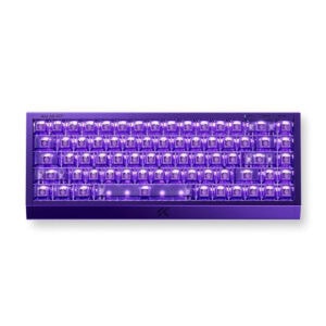 MCHOSE Ace 68 GT Cyber Violet Mount Tai GT Pink Magnetic Switch 16K Hz Hall Effect ARGB İngilizce Gaming Klavye (HW-Ace68GT-5)