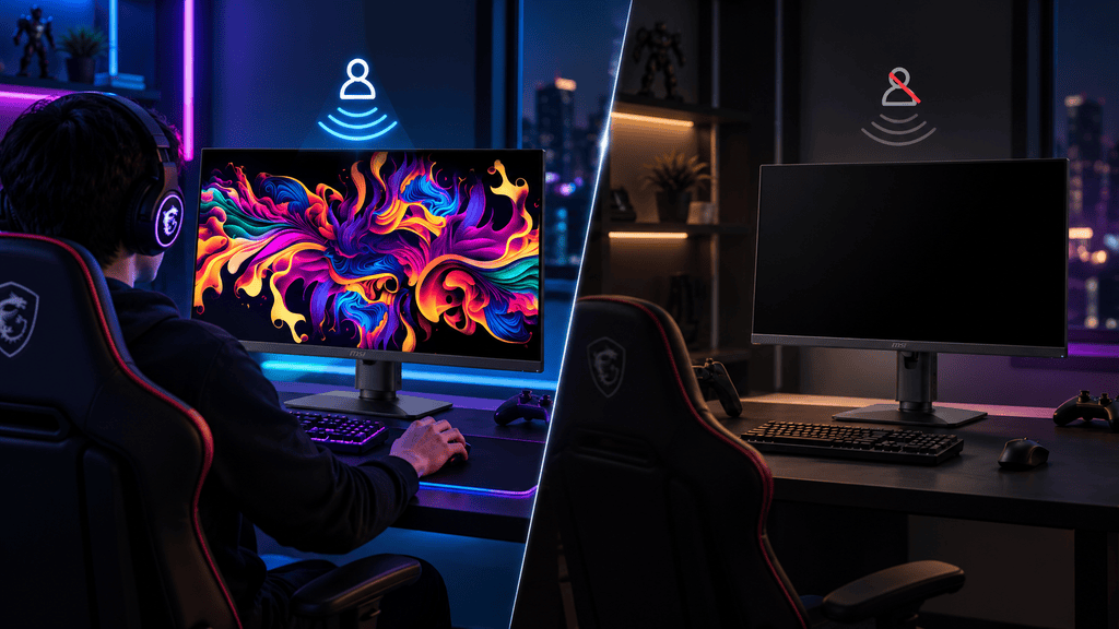 MSI MPG 271QR QD-OLED X50: 500Hz QD-OLED Panel ve DisplayPort 2.1a ile – AI Care Sensor ile Akıllı Kullanıcı Algılama