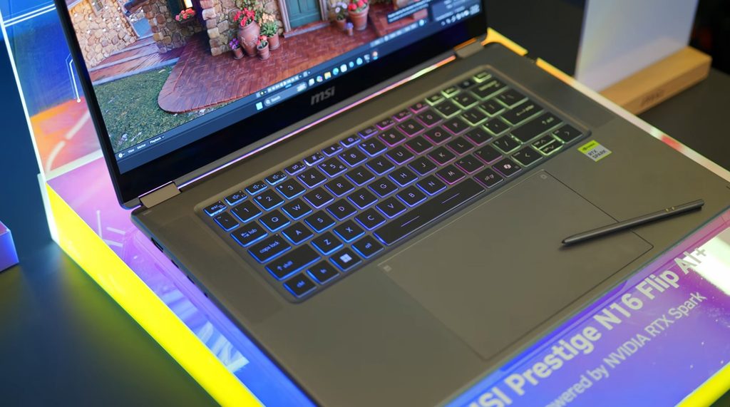 Msi Prestige N16 Flip Ai+ Geliyor! Rtx Spark Ve 128 Gb Bellek Bir Arada H4