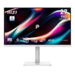 Msi Pro Max 271phw E14 27 Inç 144hz 1ms Full Hd Freesync Ips Beyaz Pivot Monitör 1