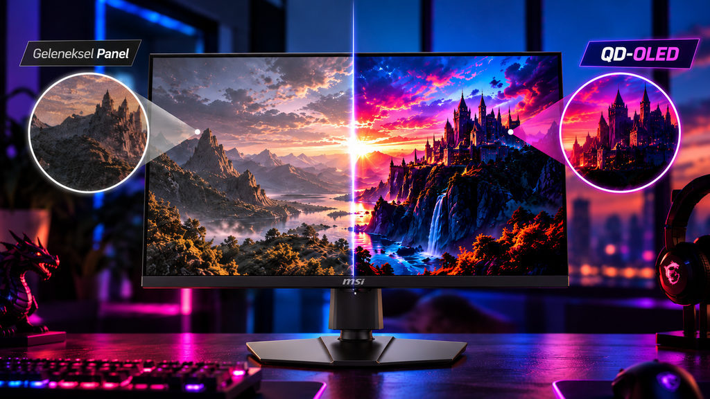 MSI MPG 271QR QD-OLED X50: 500Hz QD-OLED Panel ve DisplayPort 2.1a ile – görsel 2